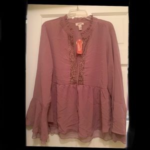 New Mauve Blouse